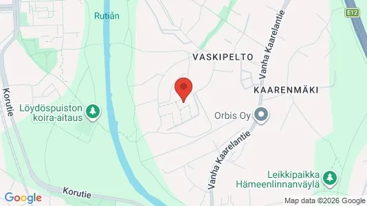Apartments for rent i Vantaa - kort over placeringen
