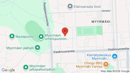 Apartments for rent i Vantaa - kort over placeringen