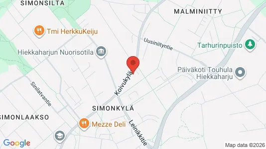 Apartments for rent i Vantaa - kort over placeringen