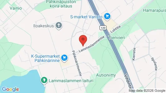 Apartments for rent i Vantaa - kort over placeringen