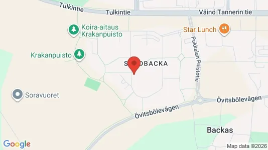 Apartments for rent i Vantaa - kort over placeringen