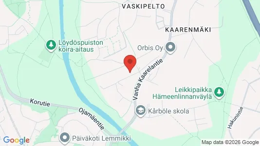 Apartments for rent i Vantaa - kort over placeringen