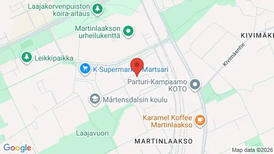 Apartments for rent i Vantaa - kort over placeringen