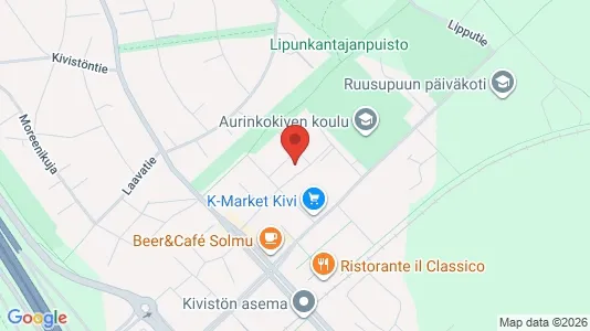 Apartments for rent i Vantaa - kort over placeringen