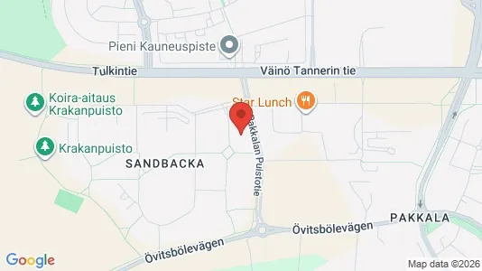 Apartments for rent i Vantaa - kort over placeringen