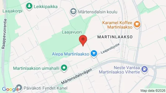 Apartments for rent i Vantaa - kort over placeringen