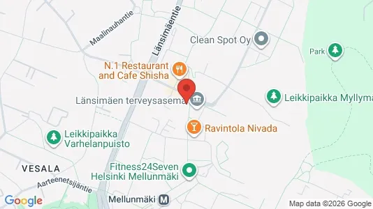 Apartments for rent i Vantaa - kort over placeringen