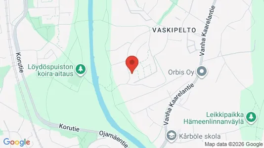 Apartments for rent i Vantaa - kort over placeringen