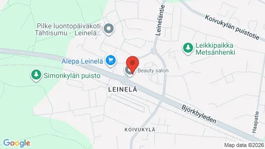 Apartments for rent i Vantaa - kort over placeringen