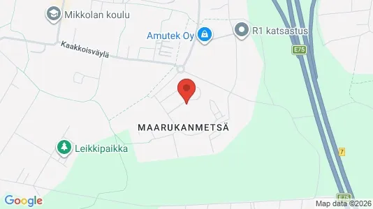 Apartments for rent i Vantaa - kort over placeringen