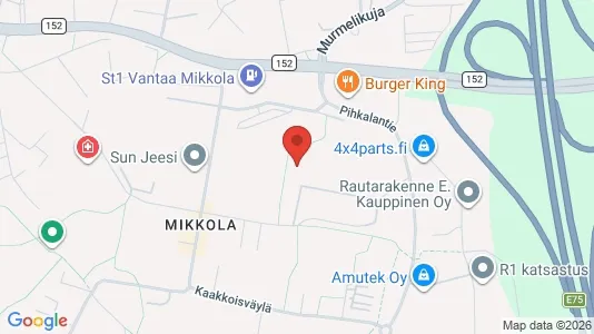 Apartments for rent i Vantaa - kort over placeringen