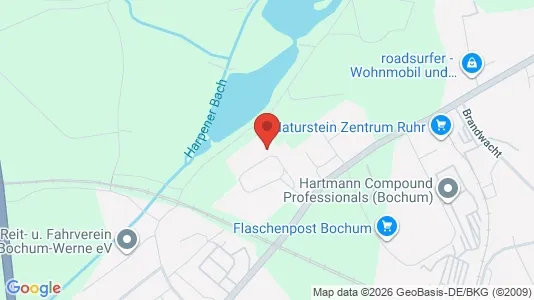 Apartments for rent i Bochum - kort over placeringen