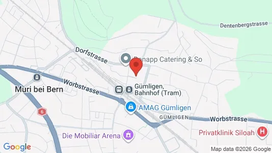 Apartments for rent i Bern-Mittelland - kort over placeringen