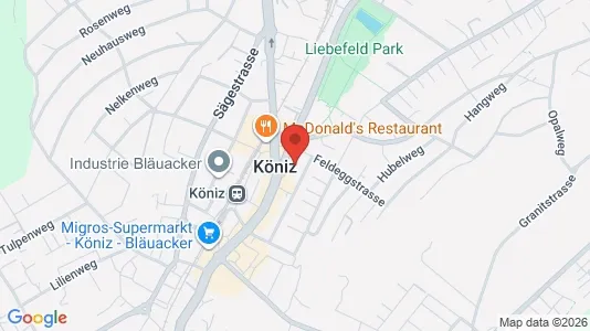 Apartments for rent i Bern-Mittelland - kort over placeringen