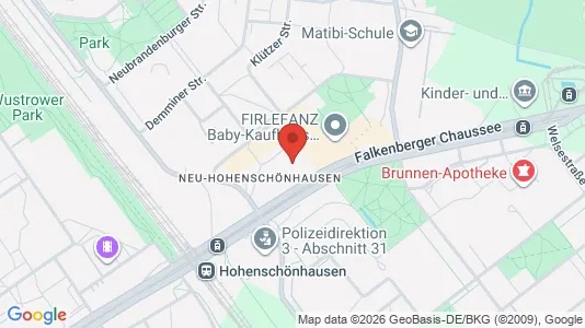 Apartments for rent i Berlin Lichtenberg - kort over placeringen