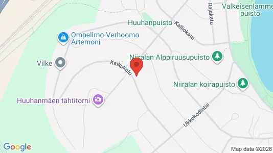 Apartments for rent i Kuopio - kort over placeringen