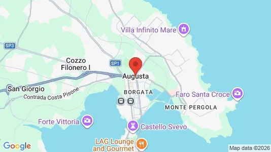 Houses for rent i Augusta - kort over placeringen