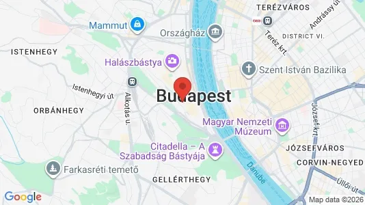 Houses for rent i Budapest Várkerület - kort over placeringen