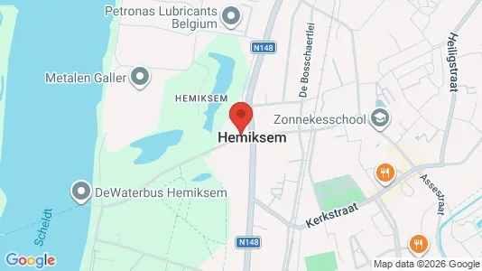 Apartments for rent i Hemiksem - kort over placeringen