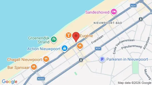 Apartments for rent i Nieuwpoort - kort over placeringen