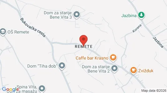 Apartments for rent i Sljeme (Medvednica-Tomislavac) - kort over placeringen