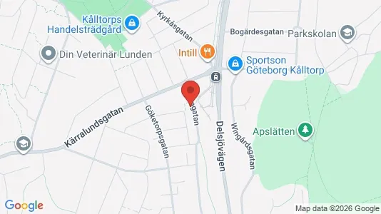 Apartments for rent i Örgryte-Härlanda - kort over placeringen