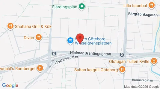 Apartments for rent i Lundby - kort over placeringen
