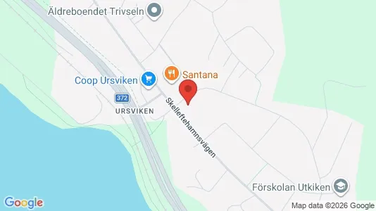 Apartments for rent i Skellefteå - kort over placeringen