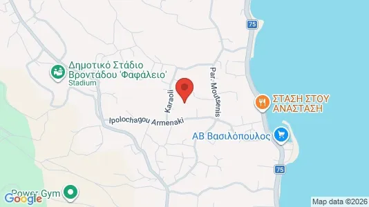 Apartments for rent i Chios - kort over placeringen