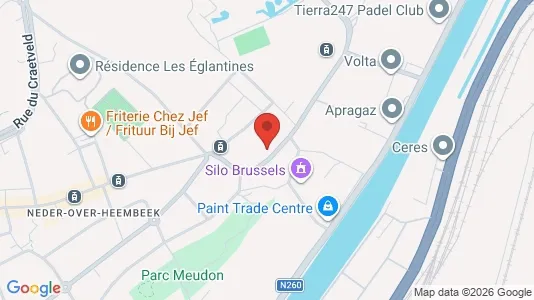 Apartments for rent i Stad Brussel - kort over placeringen