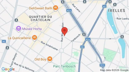 Apartments for rent i Brussels Elsene - kort over placeringen