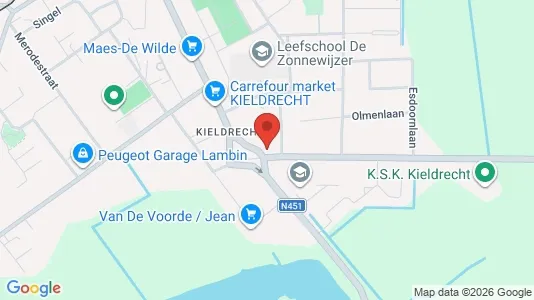 Apartments for rent i Beveren - kort over placeringen