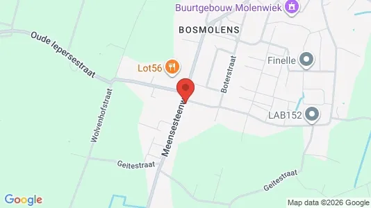 Apartments for rent i Izegem - kort over placeringen
