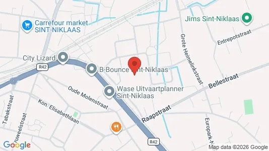 Apartments for rent i Sint-Niklaas - kort over placeringen