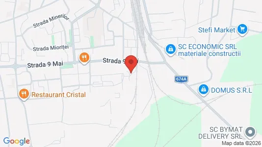 Apartments for rent i Târgu Jiu - kort over placeringen