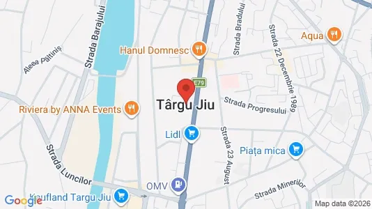 Apartments for rent i Târgu Jiu - kort over placeringen