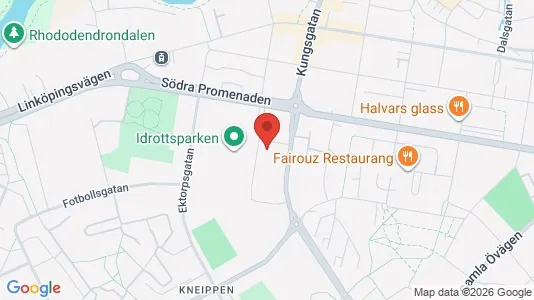 Apartments for rent i Norrköping - kort over placeringen