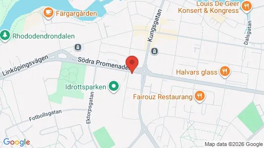 Apartments for rent i Norrköping - kort over placeringen