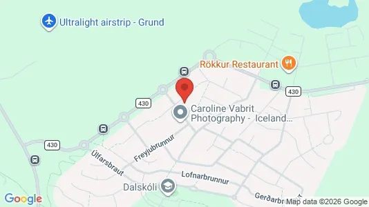 Apartments for rent i Reykjavík Grafarholt - kort over placeringen