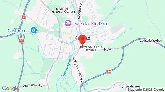 Apartments for rent i Kłodzki - kort over placeringen