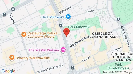 Apartments for rent i Warszawa Wawer - kort over placeringen