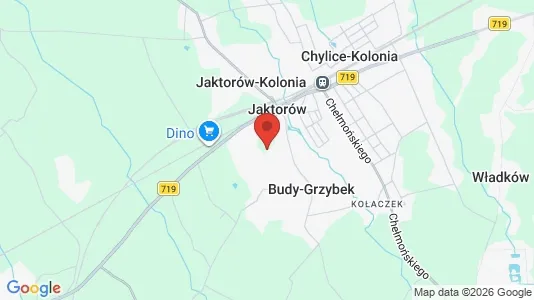 Apartments for rent i Grodziski Mazowieckie - kort over placeringen