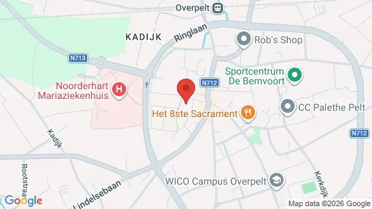 Apartments for rent i Pelt - kort over placeringen