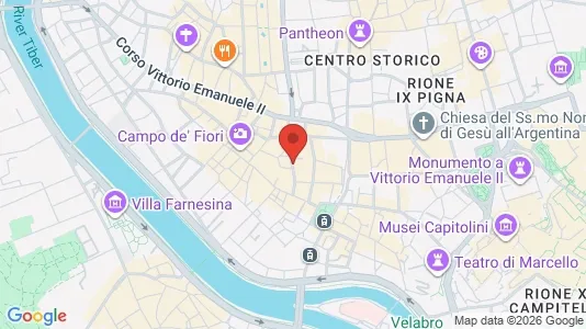 Apartments for rent i Roma Municipio I – Centro Storico - kort over placeringen