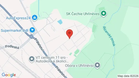 Apartments for rent i Prague 11 - kort over placeringen