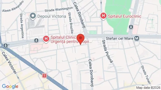 Apartments for rent i Bucharest - Sectorul 1 - kort over placeringen