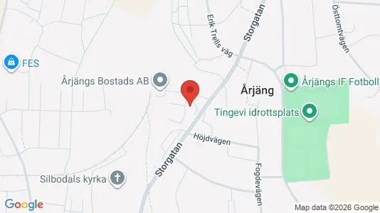 Apartments for rent i Årjäng - kort over placeringen