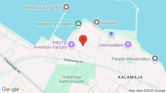 Apartments for rent i Tallinn Kesklinna - kort over placeringen