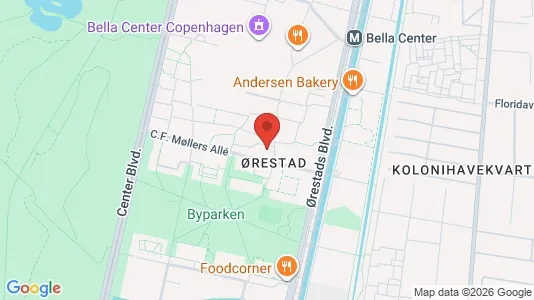 Apartments for rent i Copenhagen S - kort over placeringen