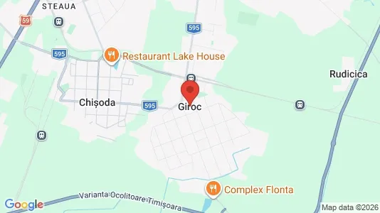 Apartments for rent i Giroc - kort over placeringen
